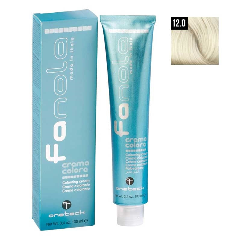 White Smoke Fanola  12.0 Superlight Blonde Platinum Extra  100ml