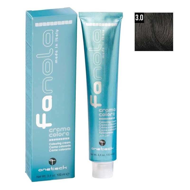 White Smoke Fanola  3.0 Natural Dark Chestnut  100ml