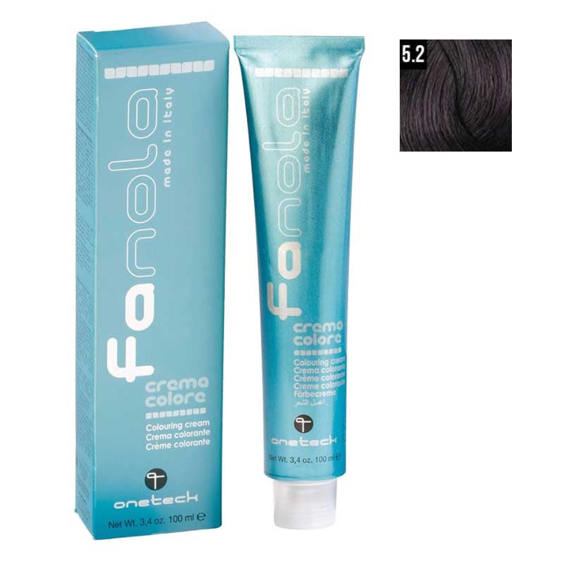 White Smoke Fanola  5.2 Violet Light Chestnut  100ml