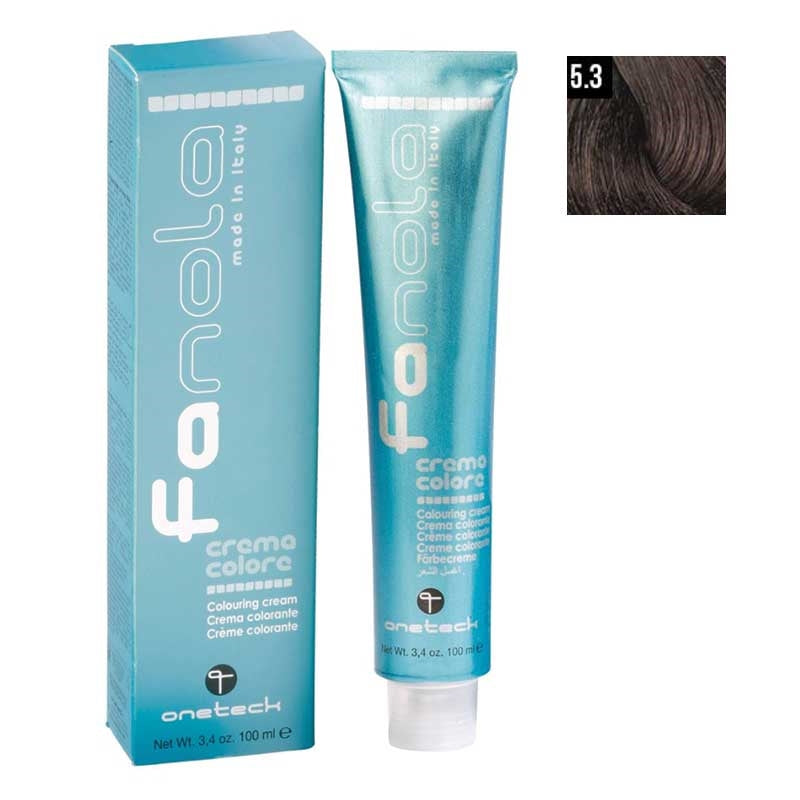 White Smoke Fanola  5.3 Golden Light Chestnut  100ml