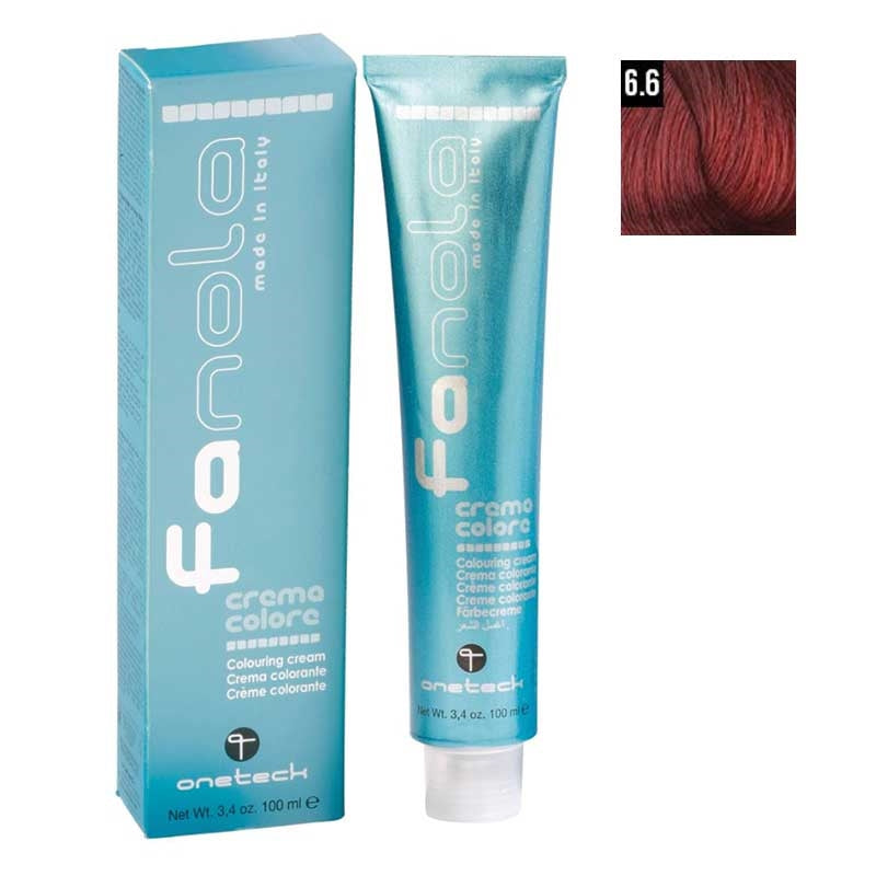 White Smoke Fanola  6.6 Red Dark Blonde  100ml
