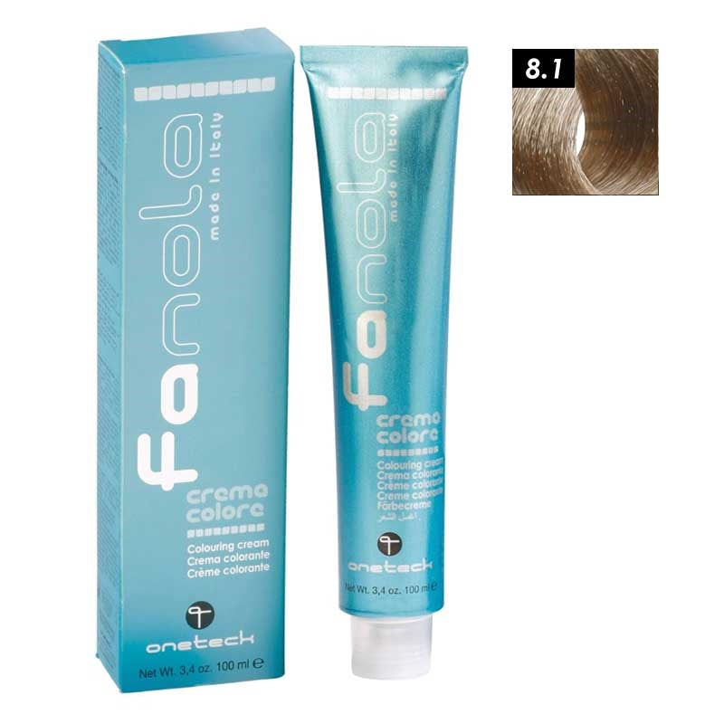 White Smoke Fanola  8.1 Light Blonde Ash  100ml