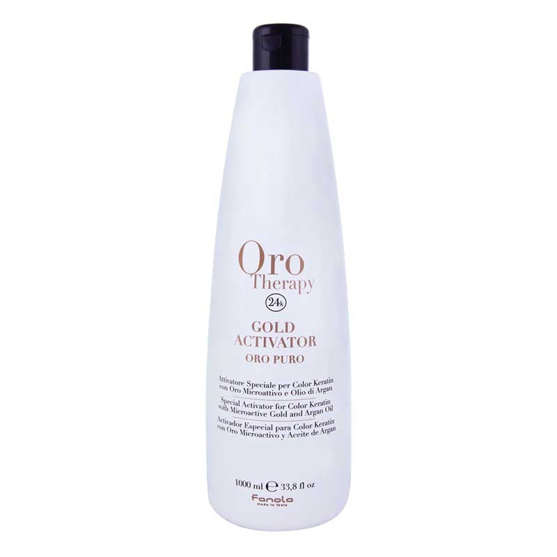Light Gray Fanola  Oro Therapy Gold Activator  10V  1L
