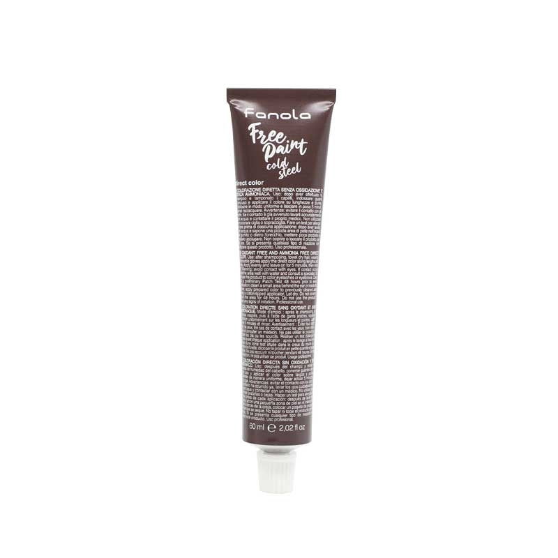 White Smoke Fanola  Free Paint Cold Steel  60ml