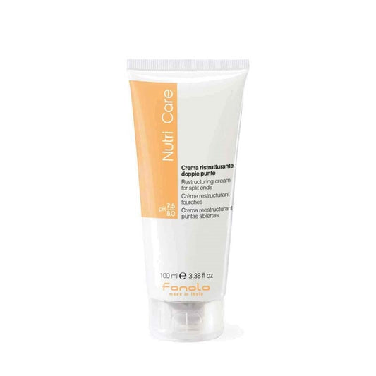 White Smoke Fanola  Nutri Care Restructuring Cream for Split Ends  100ml