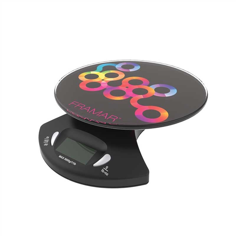 White Smoke Framar  (91020) Digital Scale Black