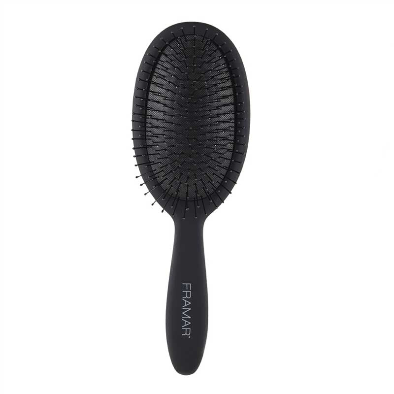 White Smoke Framar  (30000) Detangling Brush  Black to the Future