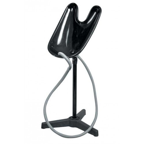 White Smoke Dannyco Deep Shampoo Plastic Basin Black