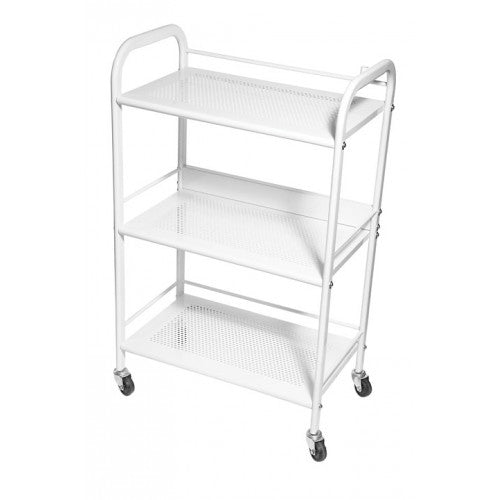 White Smoke Dannyco Spa Trolley Sl900c White 3 Shelves