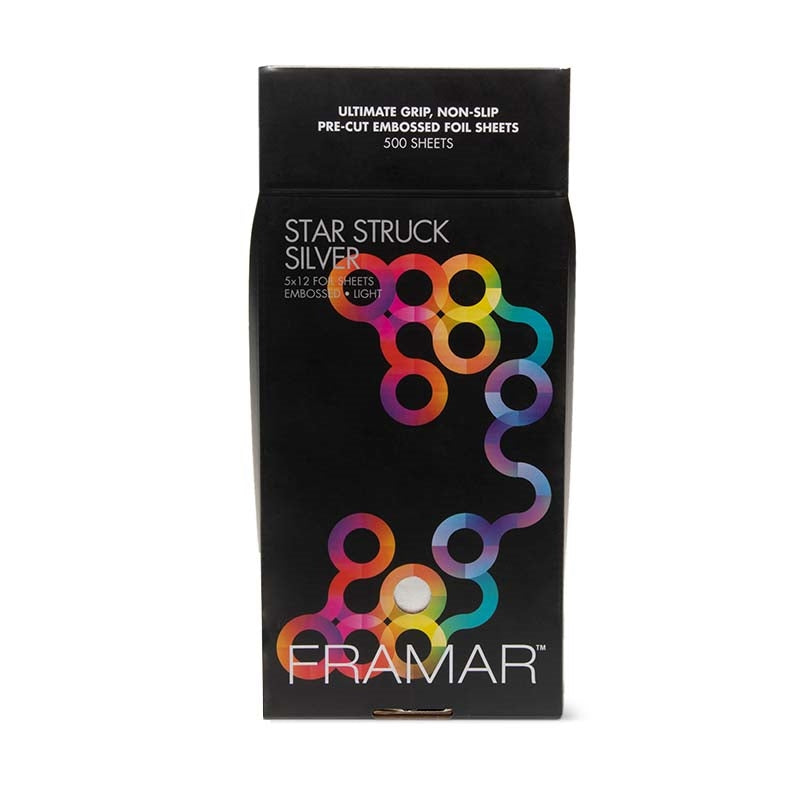 Black Framar  (14007) PreCut Foil  Embossed  5x12  Light