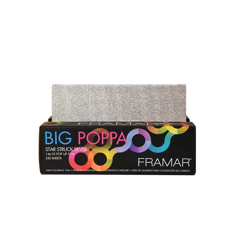 Dark Gray Framar  (13001) PopUp Foil  10x14   Big Papa 250/pk