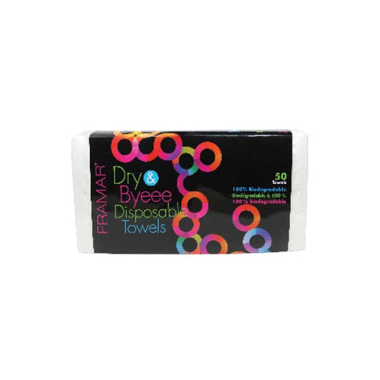 Dark Slate Gray Framar  Dry and Byeee Towels  50pk