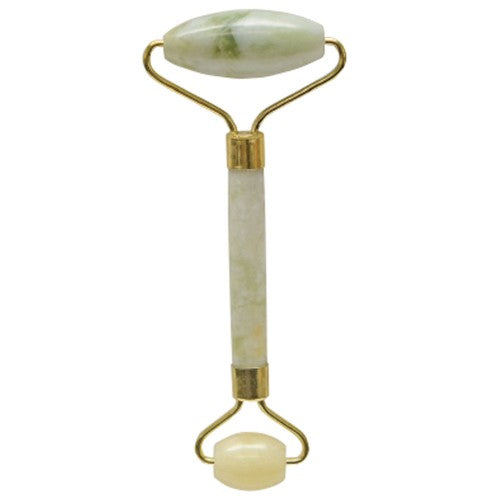 White Smoke Fanta Sea Double Ended Agate Roller