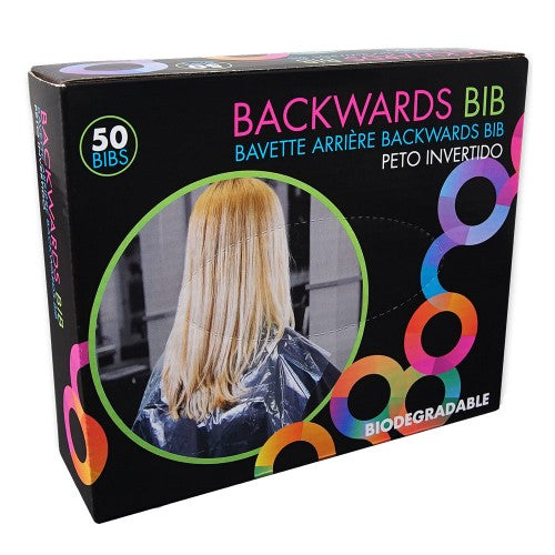 White Smoke Framar Backwards Bib Clear 50pk
