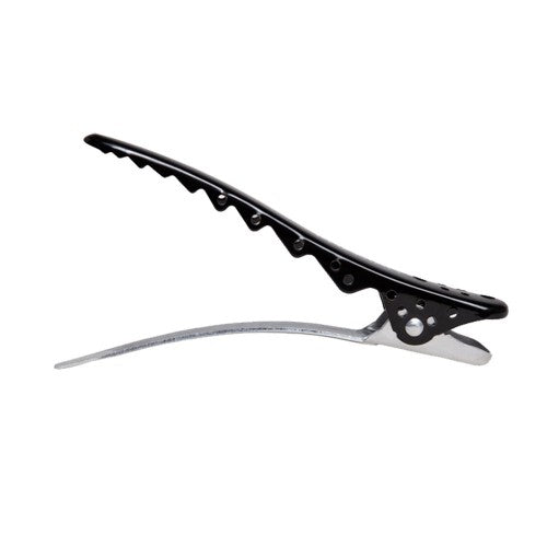 White Smoke Framar Big Bite Clips 4pk -Black
