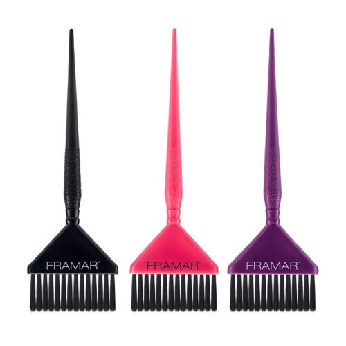 White Smoke Framar Big Daddy Brush Set 3pk