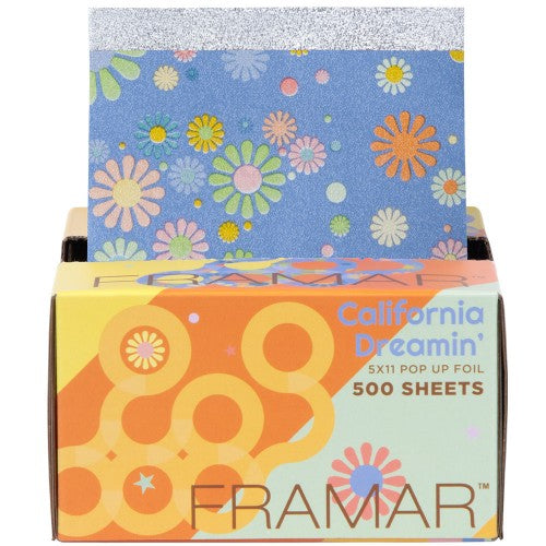 White Smoke Framar California Dreamin' 5x11" Embossed Pop-Up Foil - 500 Sheets