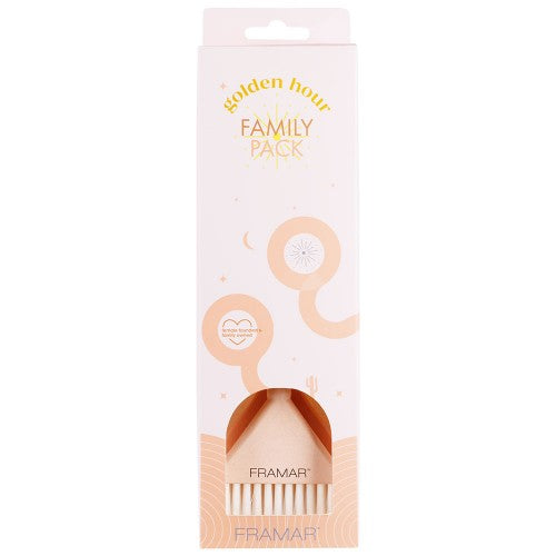 Misty Rose Framar Golden Hour Tint Brush Family 3pk