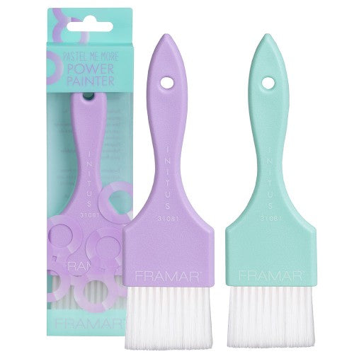 White Smoke Framar Power Painter Brush Set - Pastel Me More