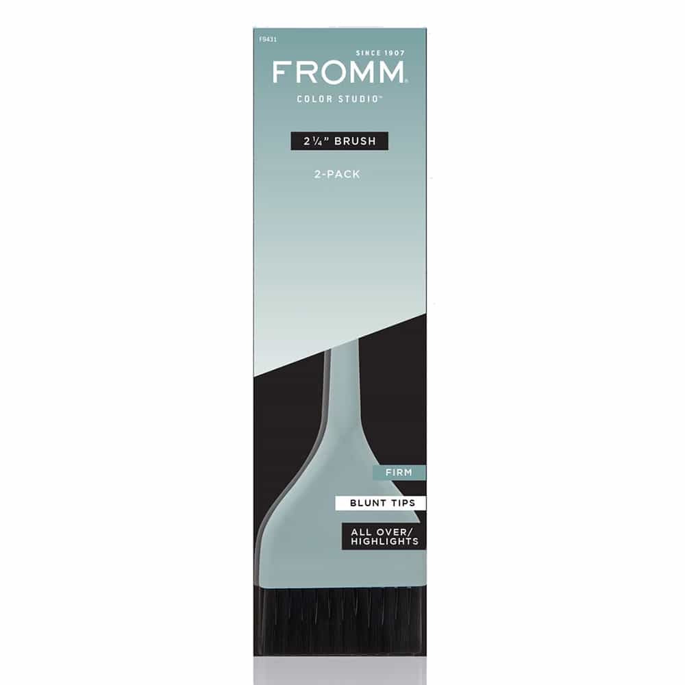 Gray Fromm Color Studio 2 1/4" Firm Color Brush 2PK F9431 / 12426