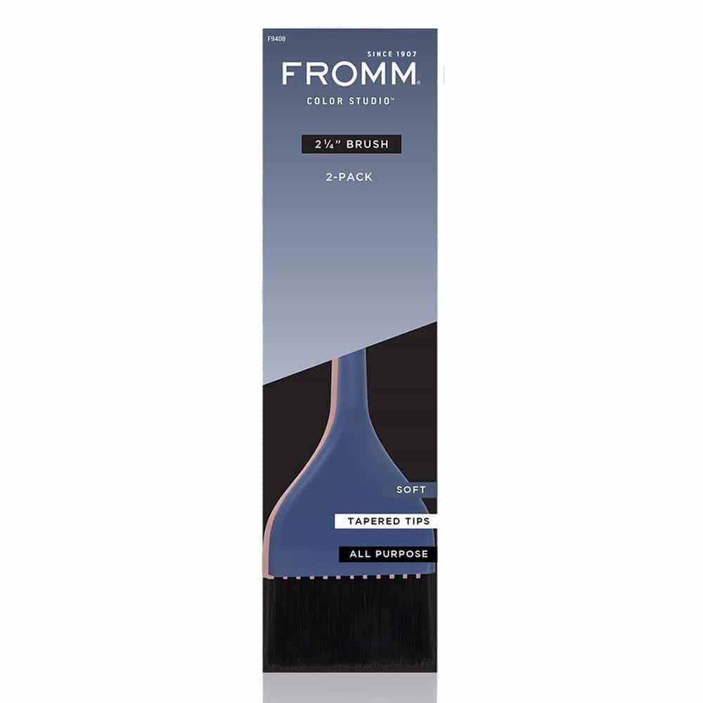 Light Slate Gray Fromm Color Studio 2 1/4" Soft Color Brush 2PK F9408 / 12420