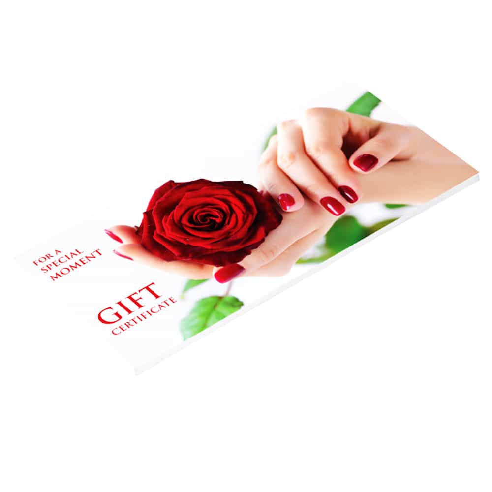 White Smoke Gift Certificate 50PK GC129