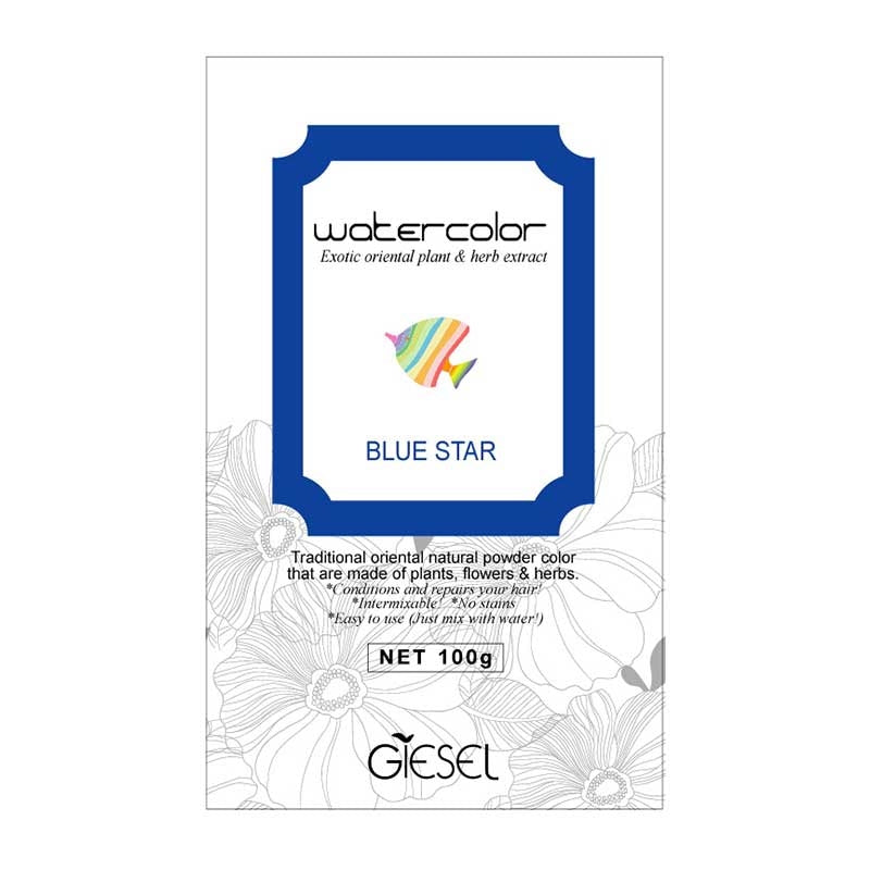 White Smoke Giesel  Water Color Blue Star  100g