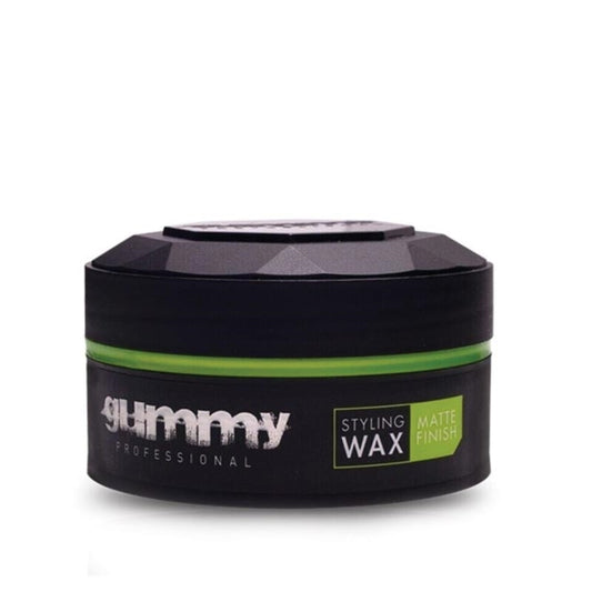 Black Gummy  Styling WAX  Matte Finish  150ml  Green