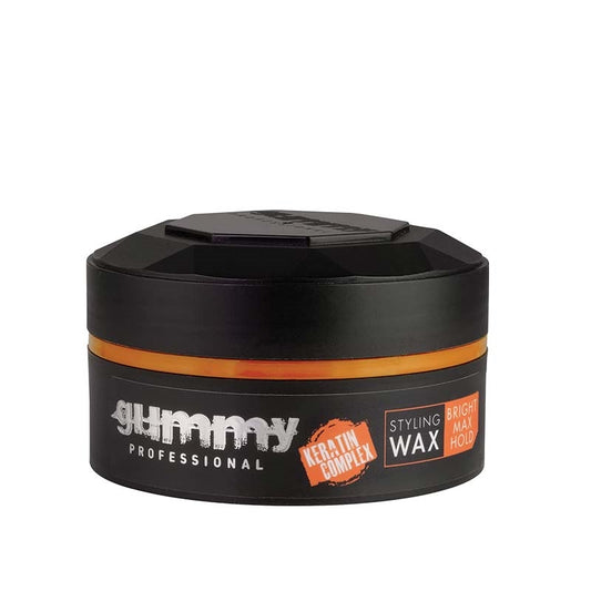 Dark Slate Gray Gummy  Styling WAX  Bright Finish  150ml   Orange