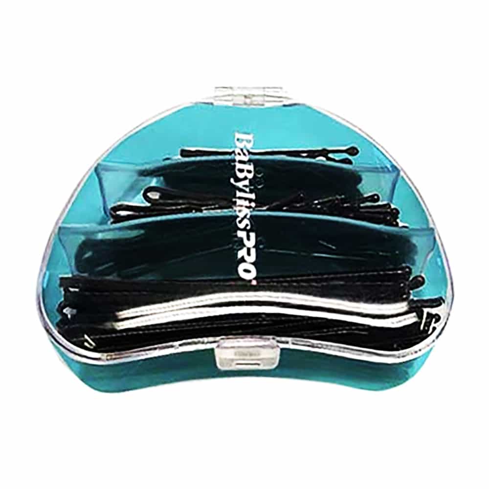 White Smoke BaBylissPRO 72 Assorted Black Bobby Pins BESBOBBKNOC / 02575
