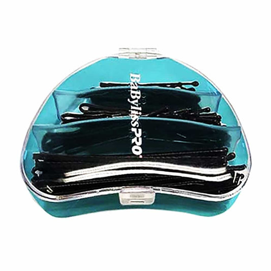 White Smoke BaBylissPRO 72 Assorted Black Bobby Pins BESBOBBKNOC / 02575