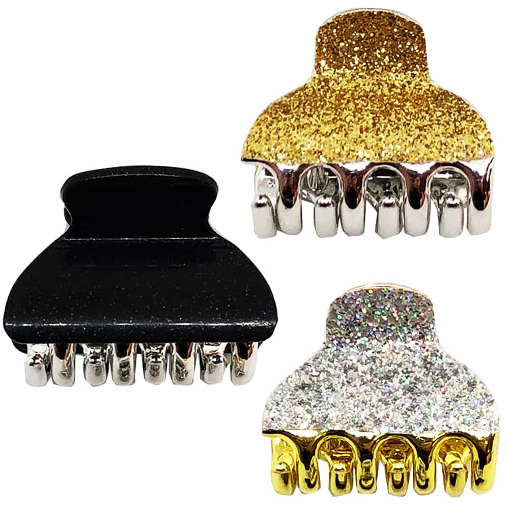 White Smoke BaBylissPRO Hair Clip 3 Pcs BESCLPDC 40353
