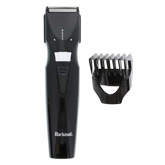 White Smoke Barbasol Battery Powered Beard Trimmer CBT1-3006-BLK 84021