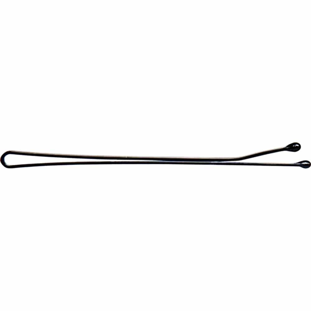 White Smoke Diane By Fromm Jumbo Bob Pins 40-Pack (2 1/2") Black
