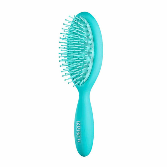 White Smoke IZUTECH BUNNI Soft Detangling Brush Aqua Turquoise 45504
