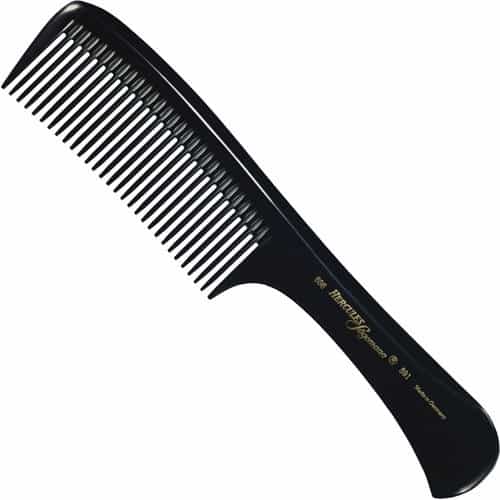 White Smoke Hercules Rake Comb 100% Hard Rubber - 02114