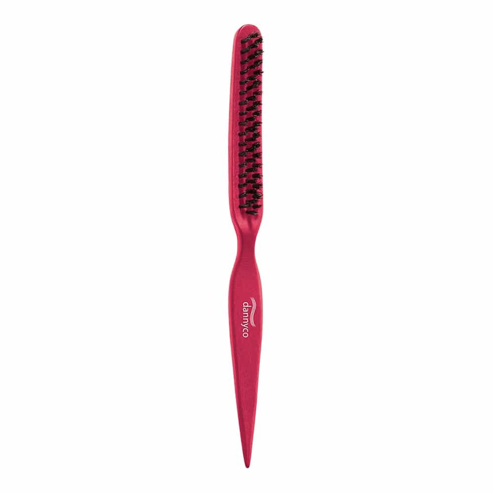 Dark Red Dannyco Wood Teasing Brushes - Pink WTZPKBHC/ 02146