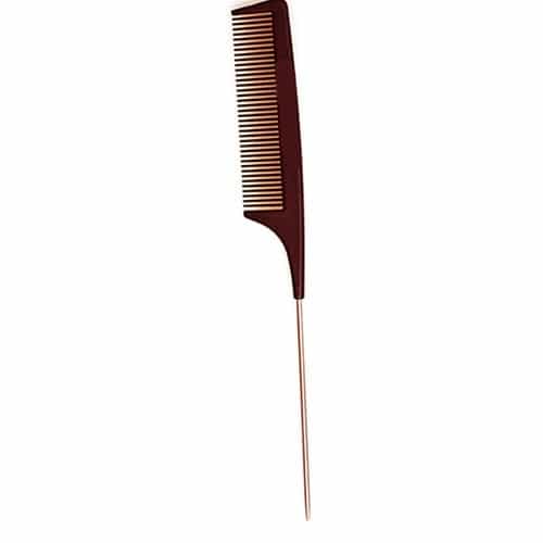 White Smoke Hercules Sagemann Carbon 18 Pintail Comb 8.75" - 02319