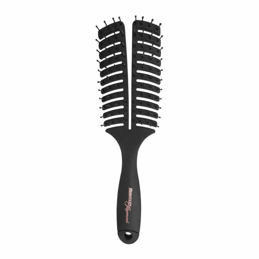 White Smoke Hercules Copper Collection Curved Vent Brush-HER9144C 02644