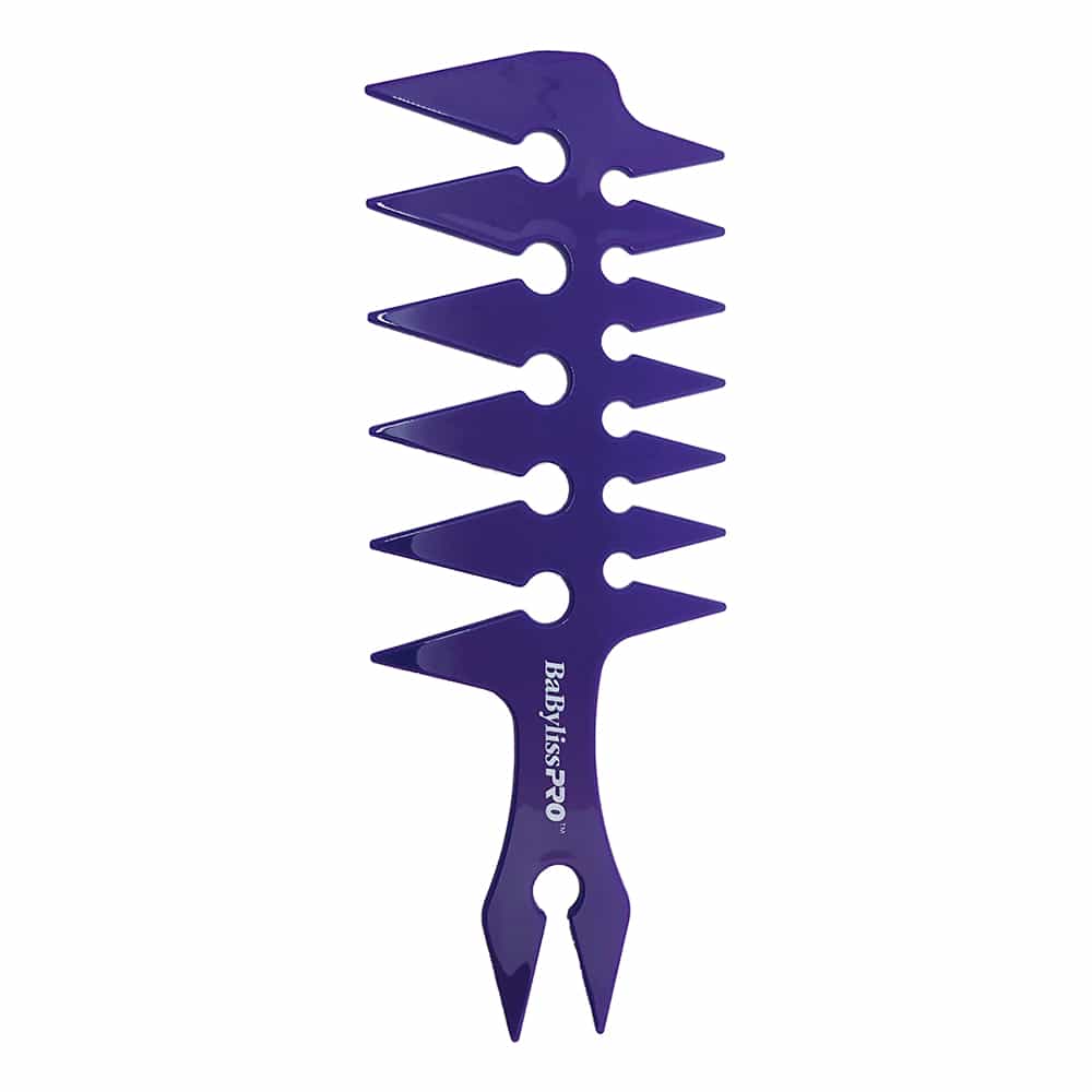 White Smoke BaBylissPRO Barberology Wide-Tooth Comb BBCKT13SPC/44782