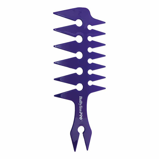 White Smoke BaBylissPRO Barberology Wide-Tooth Comb BBCKT13SPC/44782