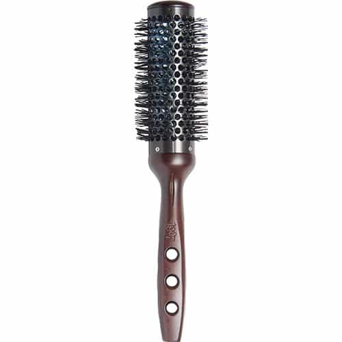 White Smoke 1907 FROMM Medium Thermal Round Md-Long Lenght Hair