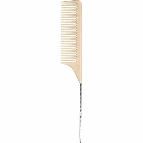 White Smoke 1907 FROMM Fine Tooth Pin Tail Comb
