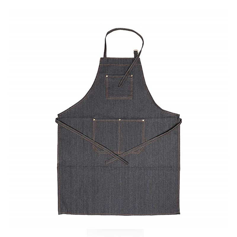White Smoke H&R  Denim Barber Apron