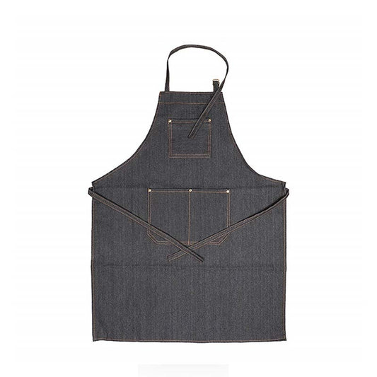 White Smoke H&R  Denim Barber Apron