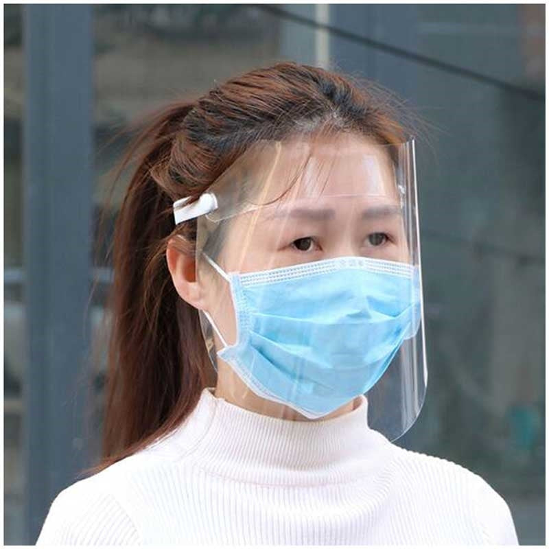Dark Slate Gray H&R  Transparent Full Face Shield