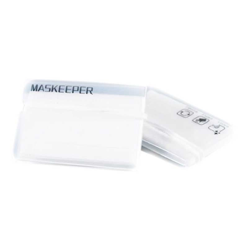 White Smoke H&R  Maskeeper Disposable Mask Storage Hygiene  1pc