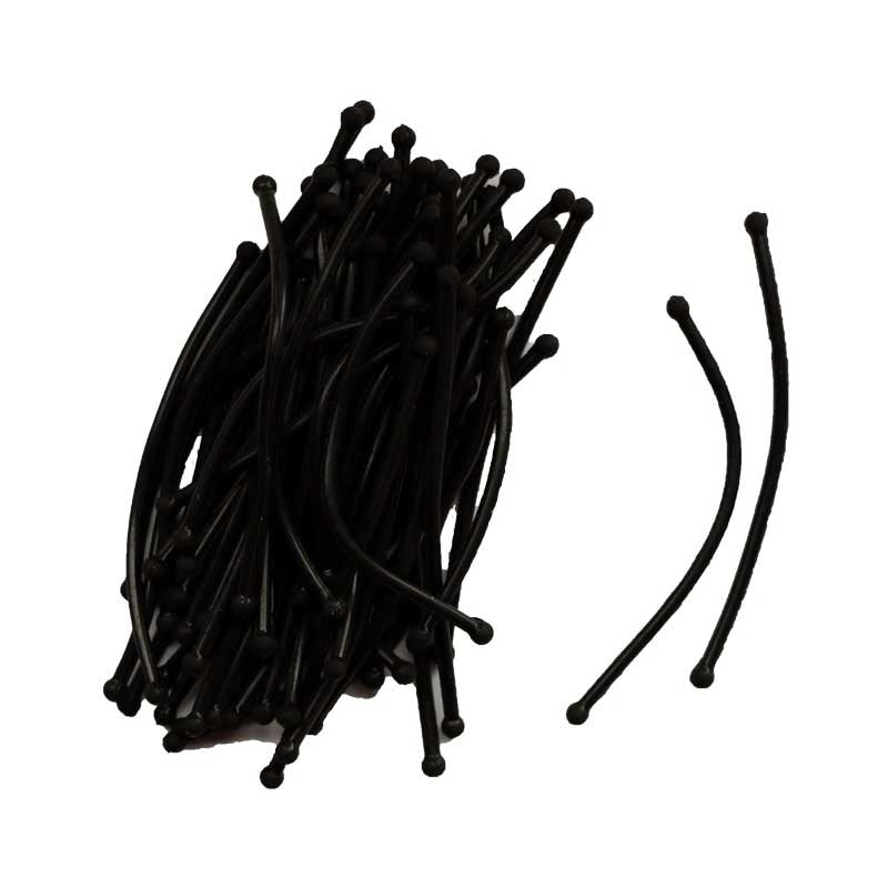 White Smoke H&R  (RRBL50) Perm Rubber Black  Long  50bag