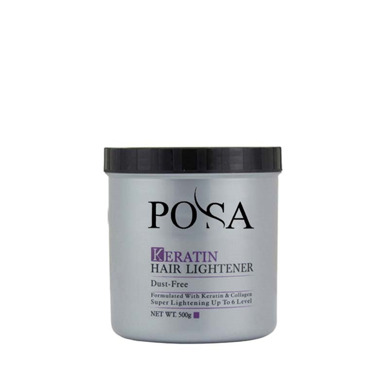 Dark Gray H&R  Posa Keratin Hair Lightener 6 Level  500g