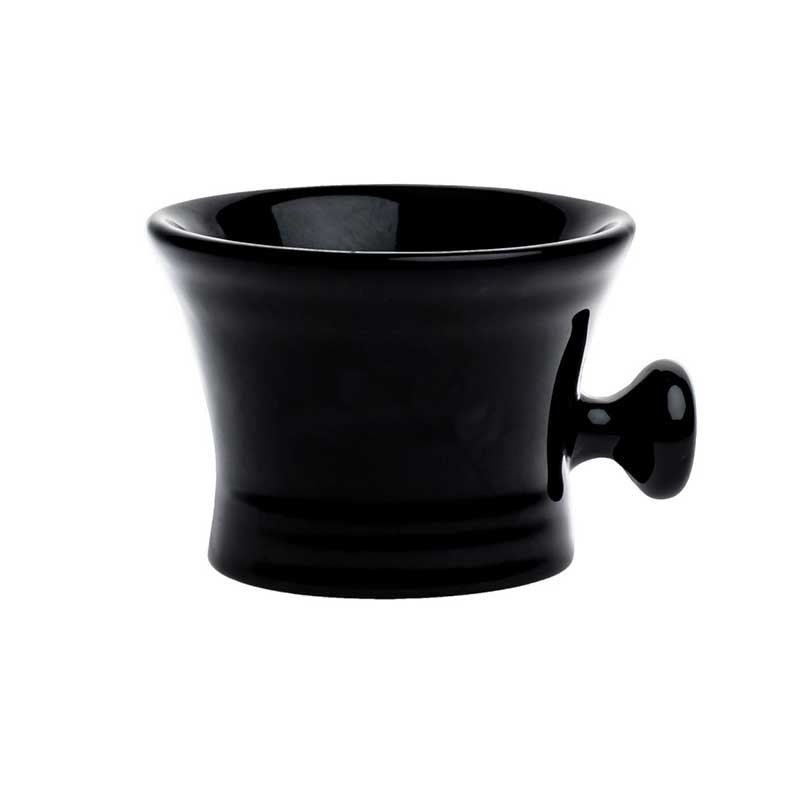 Black H&R  Black Ceramic Shave Bowl